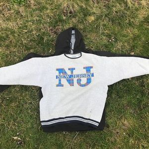 Vintage New Jersey NJ Discus Athletics Sweater